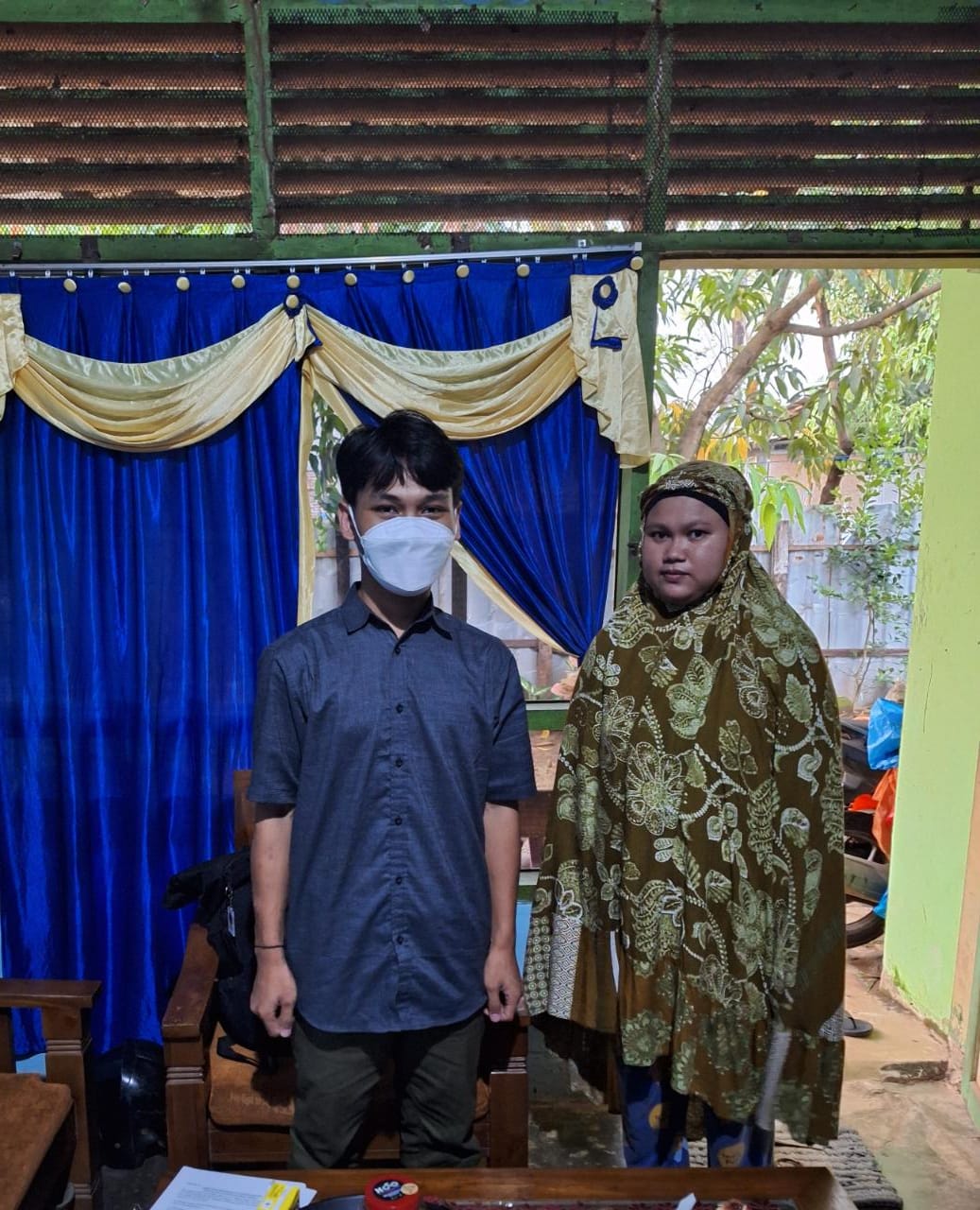 Kunjungan pertama dalam program 1000HPK ke rumah Ibu Putri
